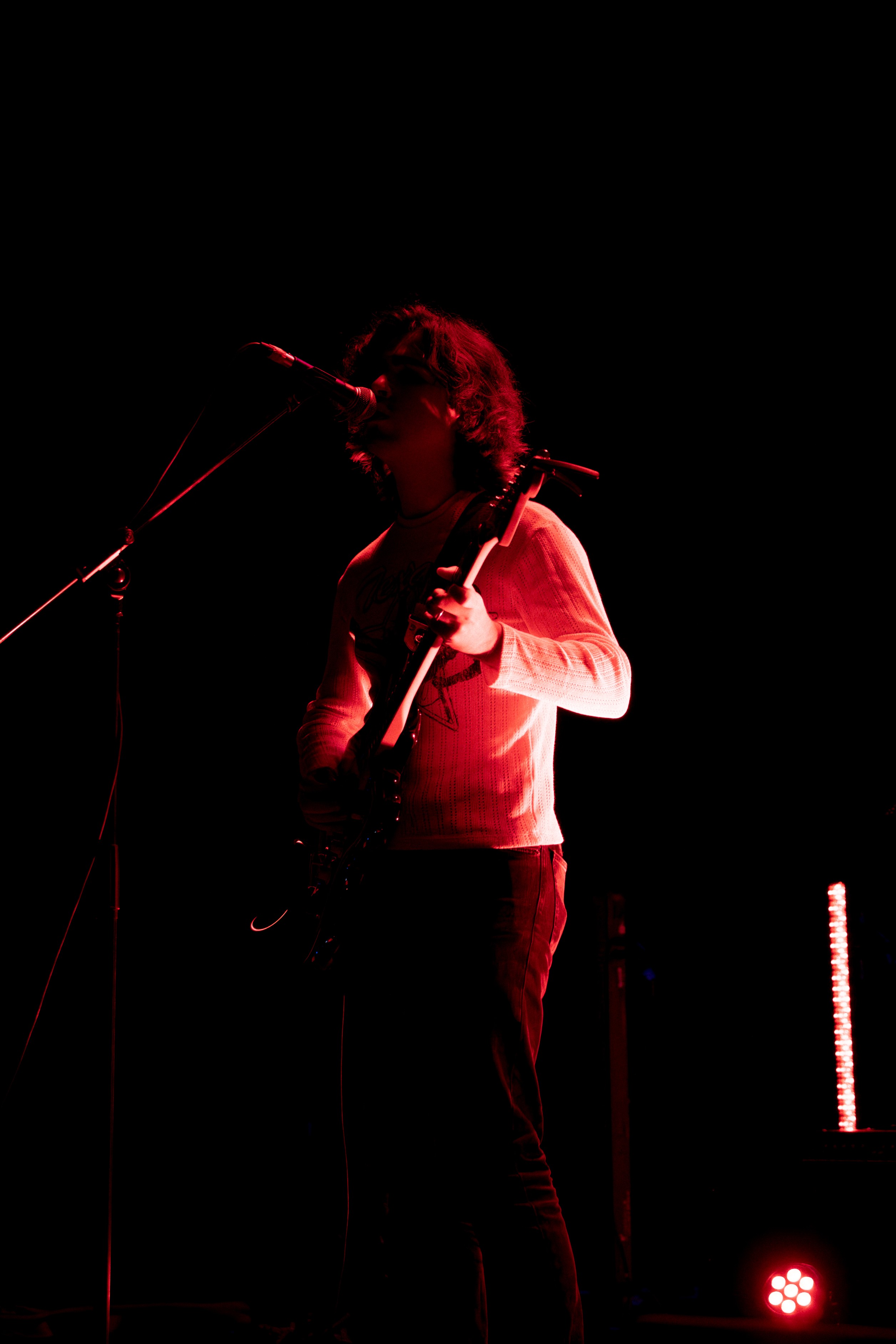 Alex Gonzalez from Soft Call alt rock band form Barcelona performing live